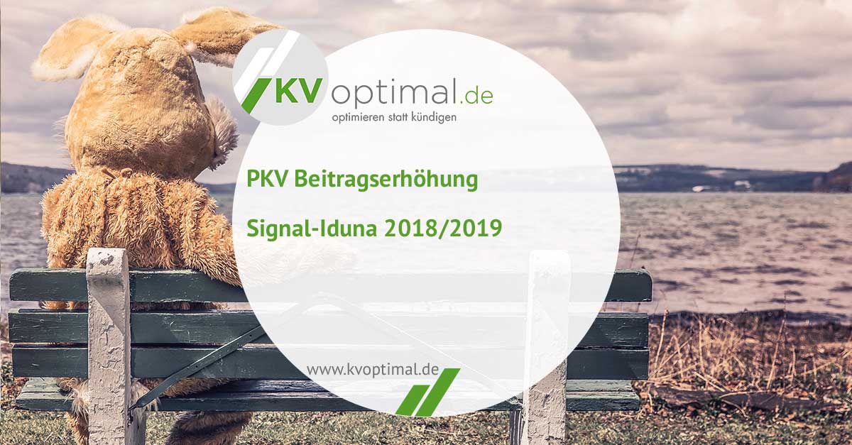 PKV Beitragserhöhung Signal-Iduna 2019
