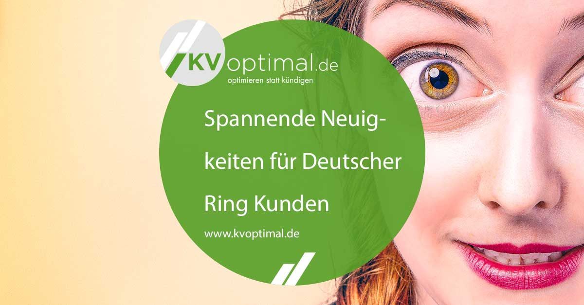 Spannende Neuigkeiten für Deutscher Ring Kunden
