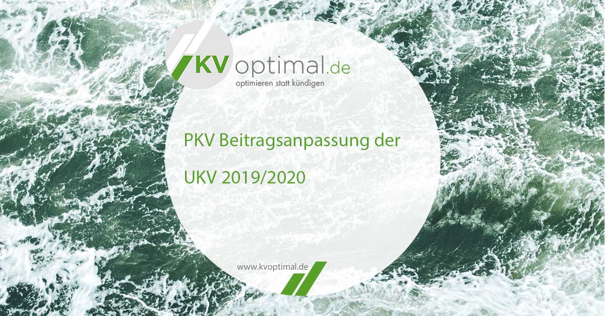 PKV Beitragsanpassung der UKV 2019/2020
