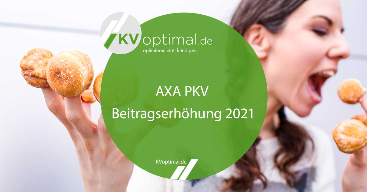 AXA PKV Beitragserhöhung 2021