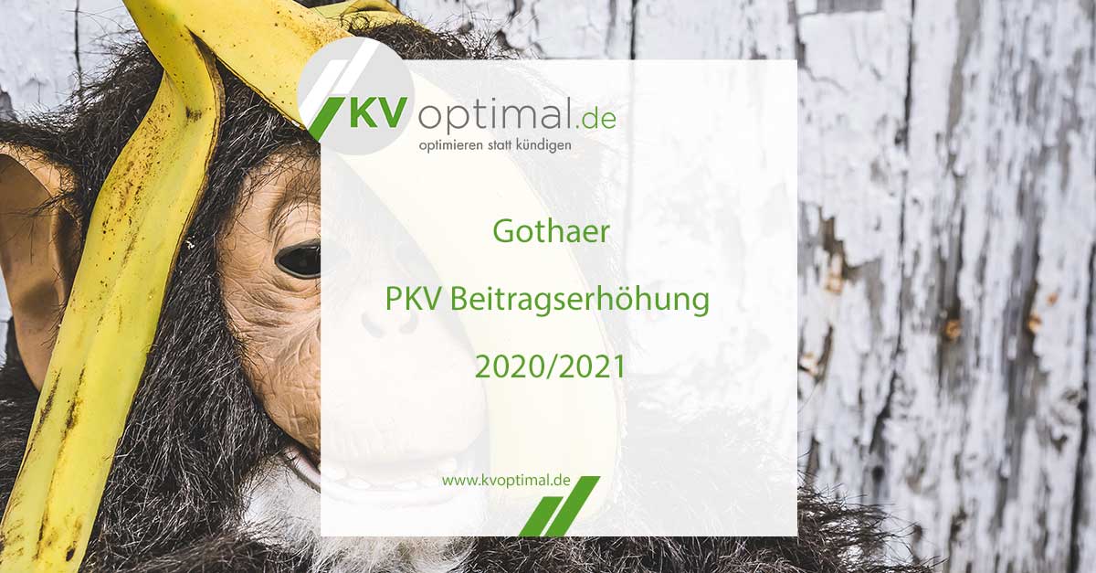 Gothaer PKV Beitragserhöhung 2020/2021