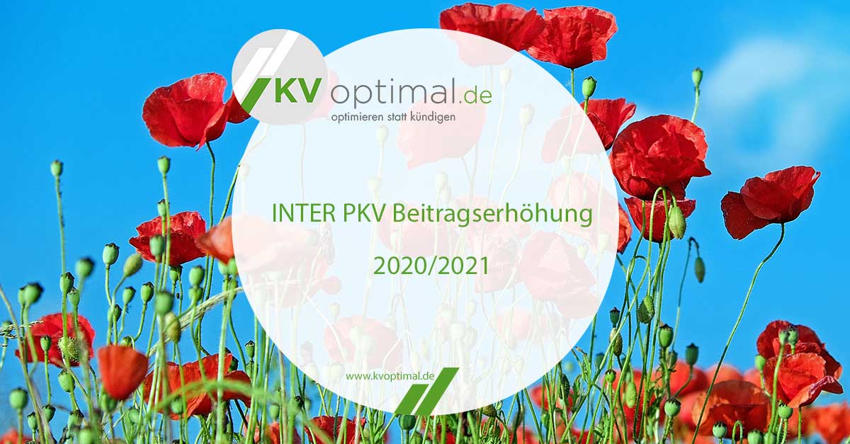 INTER PKV Beitragserhöhung 2020/2021