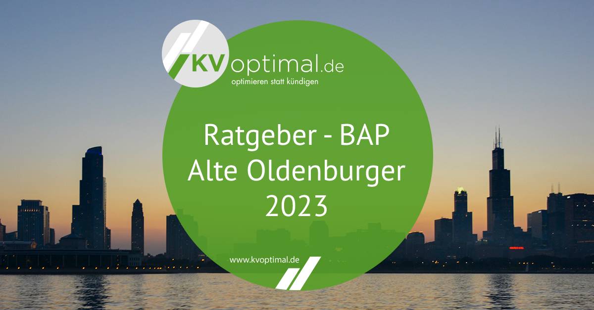 Alte Oldenburger Beitragserhöhung 2023 Beitragsanpassung PKV