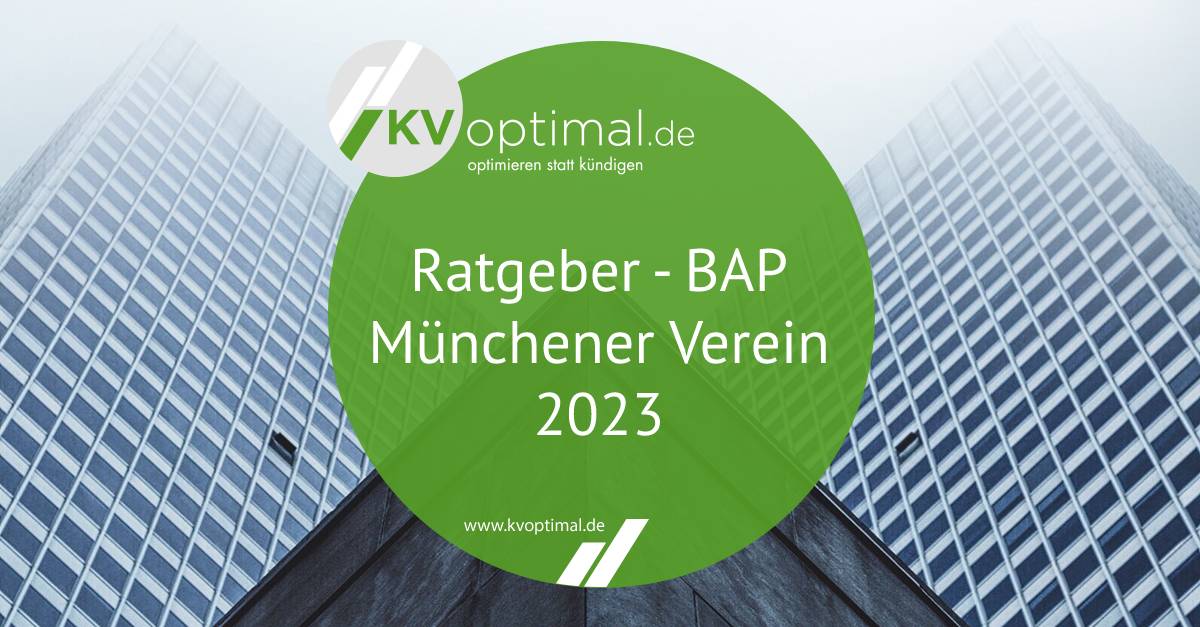 Münchener Verein Beitragserhöhung 2023 Beitragsanpassung PKV