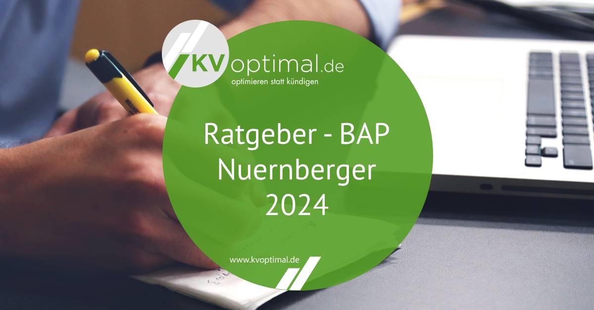 Jetzt klug reagieren! Nürnberger PKV Beitragserhöhung 2024