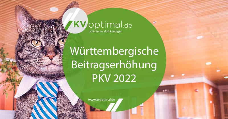Württembergische PKV: Beitragserhöhung & Beitragsanpassung 2022