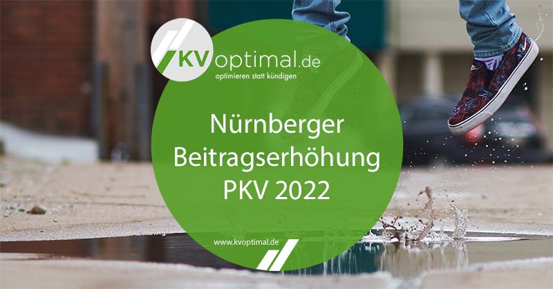 Beitragsanpassung der Nürnberger Krankenversicherung 2022