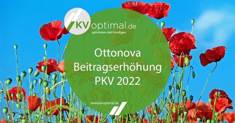PKV Beitragserhöhung der Ottonova Krankenversicherung 2022